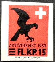 Soldatenmarke 2.WK, Flieger Kp 15, klein, geschn, Wi Fl 86-2