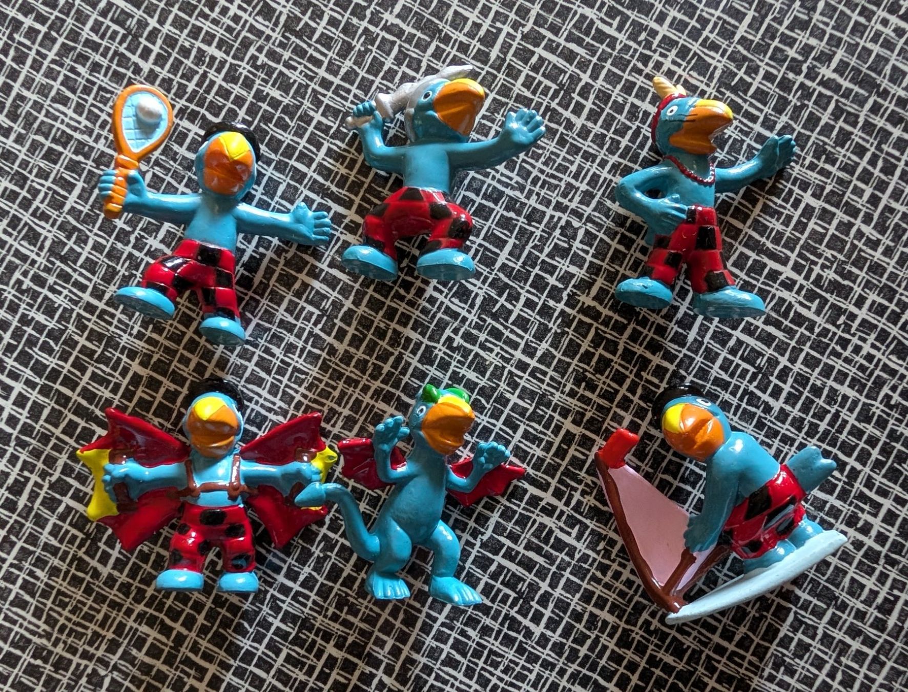 Figuren: Globi Set(Figuren, Magnet, Aufnäher) – Gebraucht aus Nänikon von Haexli_70 1