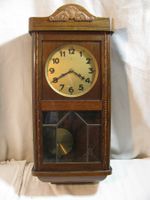 Junghans Wanduhr Holz mit Pendel gebraucht guter Zustand