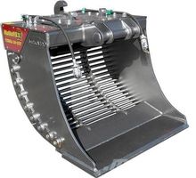 Siebschaufel für Bagger 10 bis 15 Tonnen