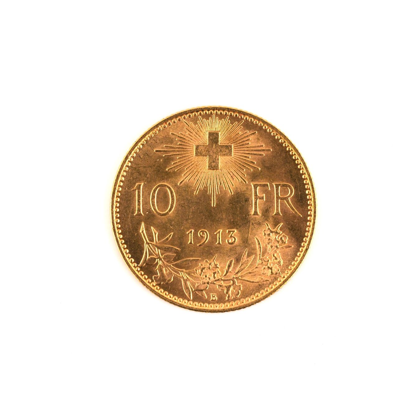 Alle Münzen: Goldvreneli 10Fr 1913 – Gebraucht aus Basel von Edelmetallhaus.com
