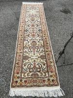 Eleganter, handgearbeiteter Hamadan-Läufer 301 x 82cm