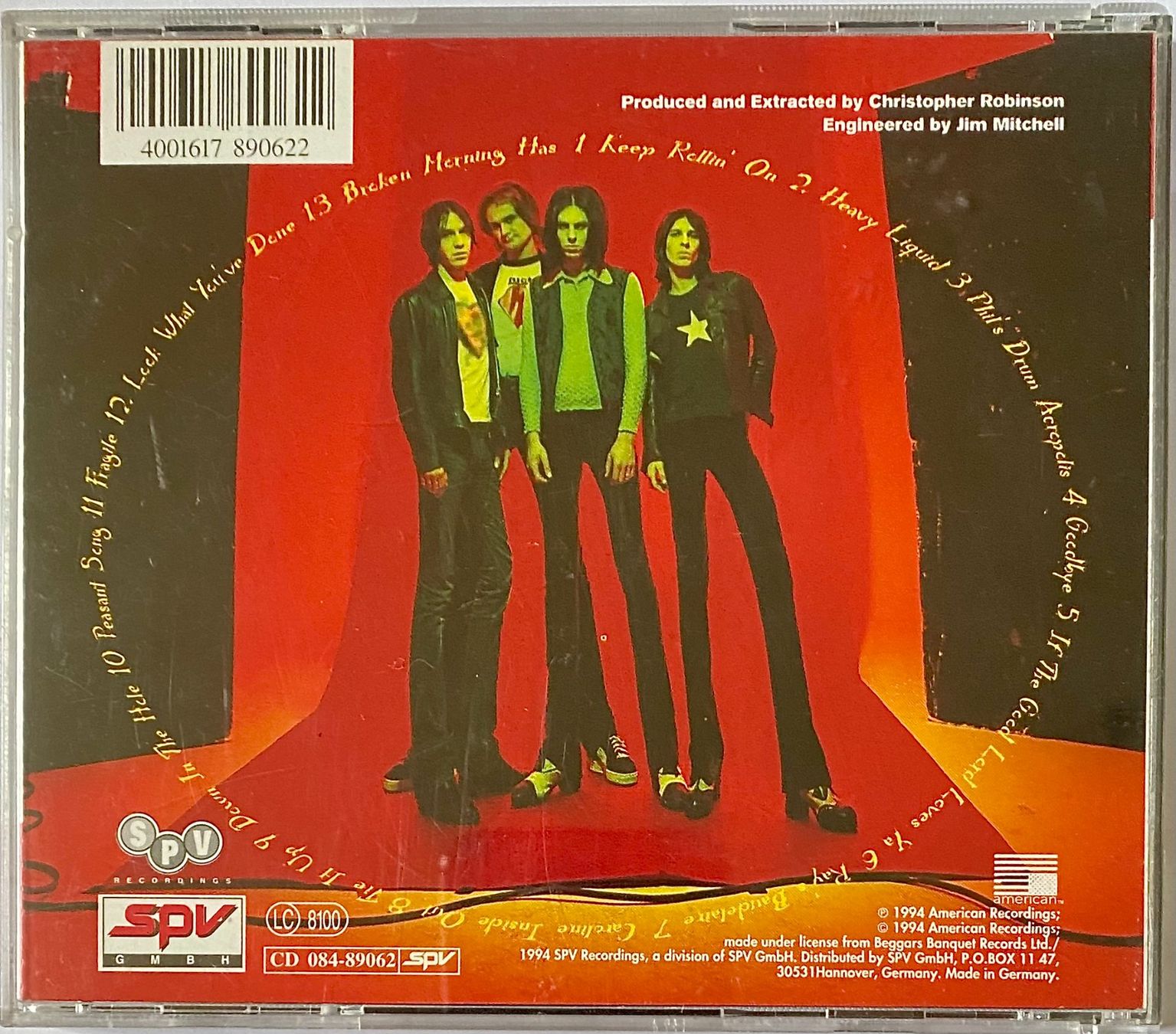 CD: Thee Hypnotics - The Very Crystal Speed Machine CD 1994 – Usato da Forch venduto da xtcpiemont 1