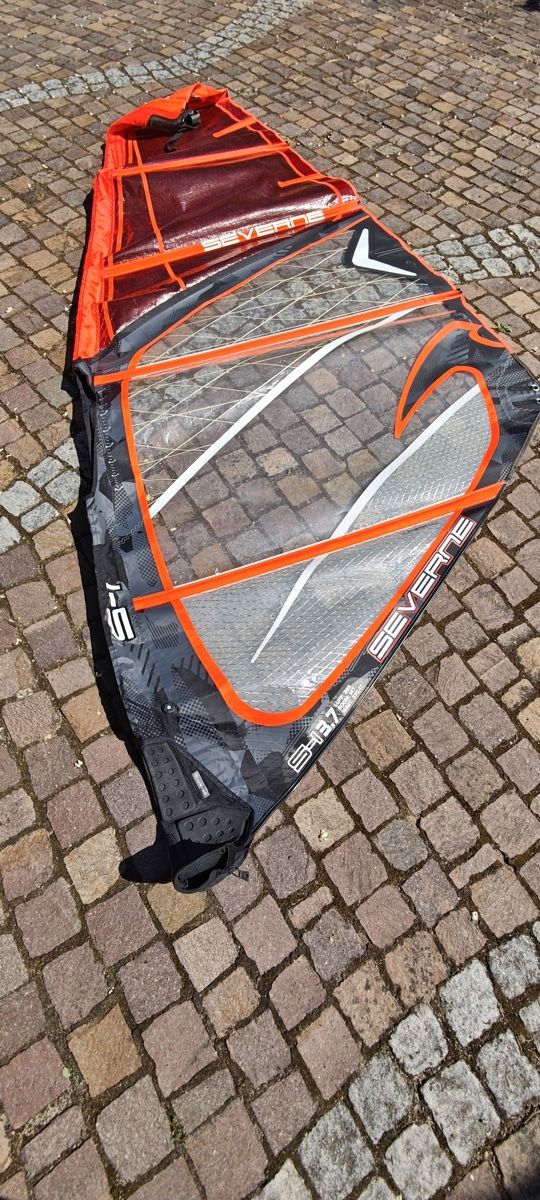 Surf: Severne 4-Latten Wavesegel S-1 3.7  – Usato da Wichtrach venduto da wildpigwomen12