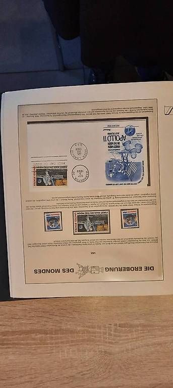 Tutti i francobolli: collection de timbres mission Apollo 11 – Usato da Vernier venduto da for_2zny 1