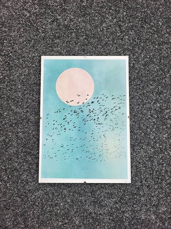 Poster & Bilder: Bilderrahmen / Bild Mond – Gebraucht aus Reichenbach i. K. von likki07