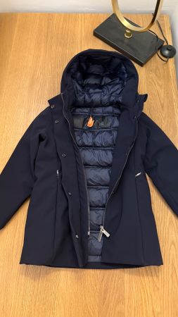 RRD Jacke Daunen XS Edel warm Skijacke Gr 8 Winterjacke