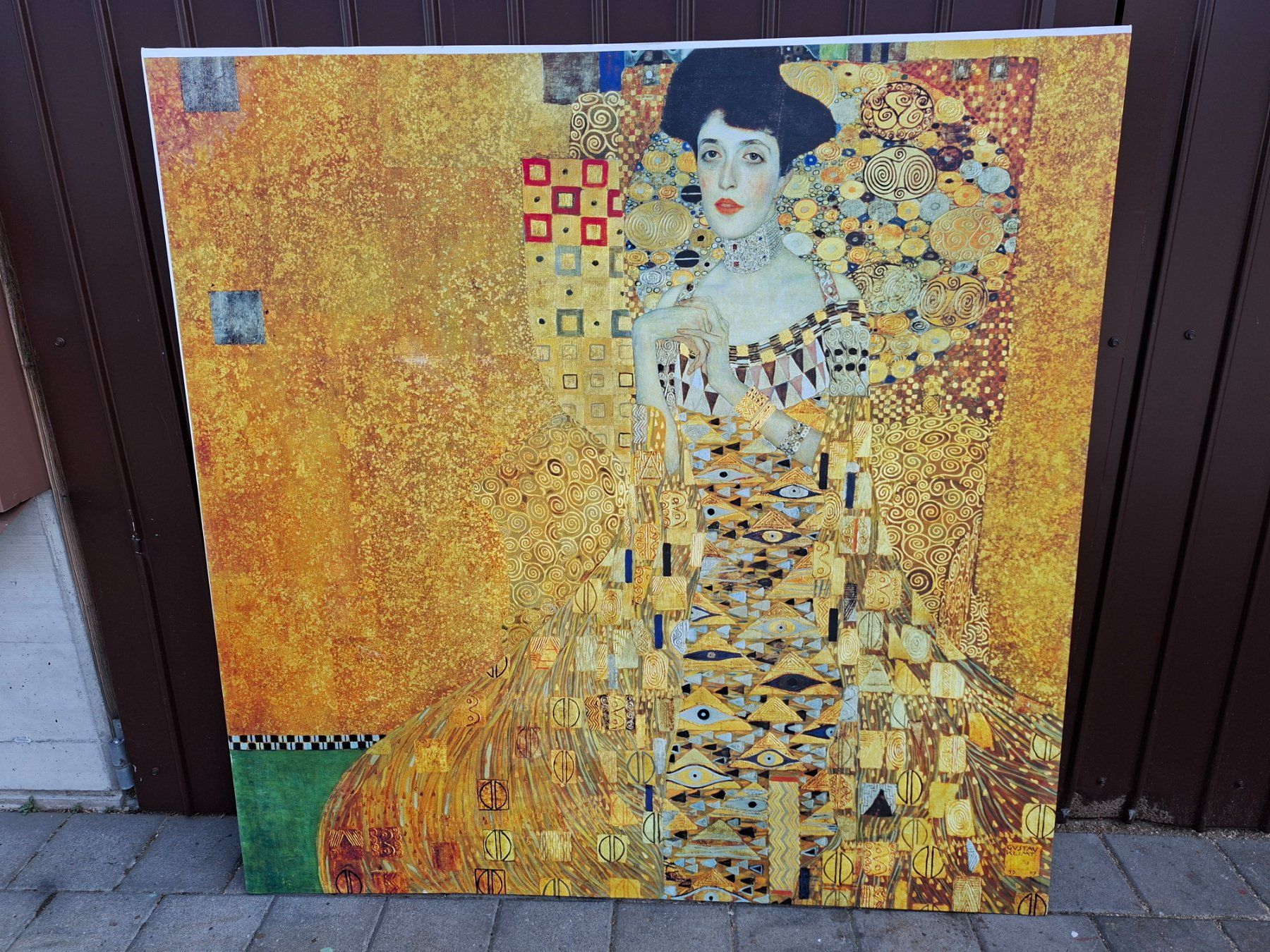 Poster & Bilder: Gustav Klimt "Adele Bloch-Bauer I" Kunstdruck, neu! – Gebraucht aus Schaffhausen von meteor7 2