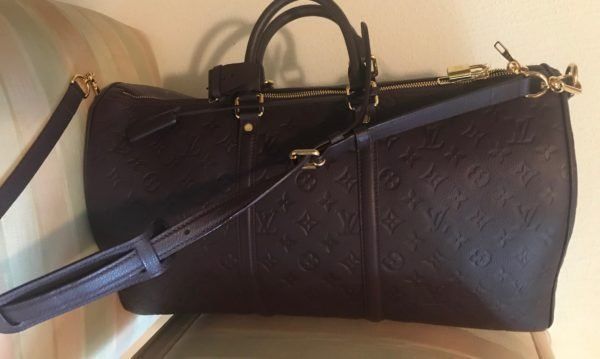 Louis Vuitton Taschen: Sac Keepall Louis Vuitton aube 45 – Gebraucht aus Pully von Occasions-luxe.Golay 8