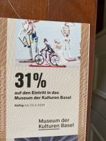 31% auf Eintritt Museum der Kulturen Basel 30.4.2026