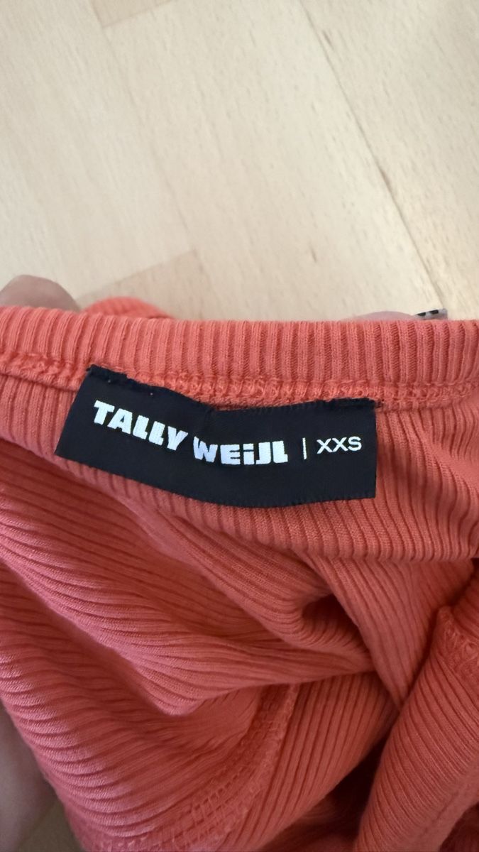 Tally Weijl Camicette, T-shirt & Top: Top orange, Grösse XXS – Usato da Thun venduto da tat_zb9b 2