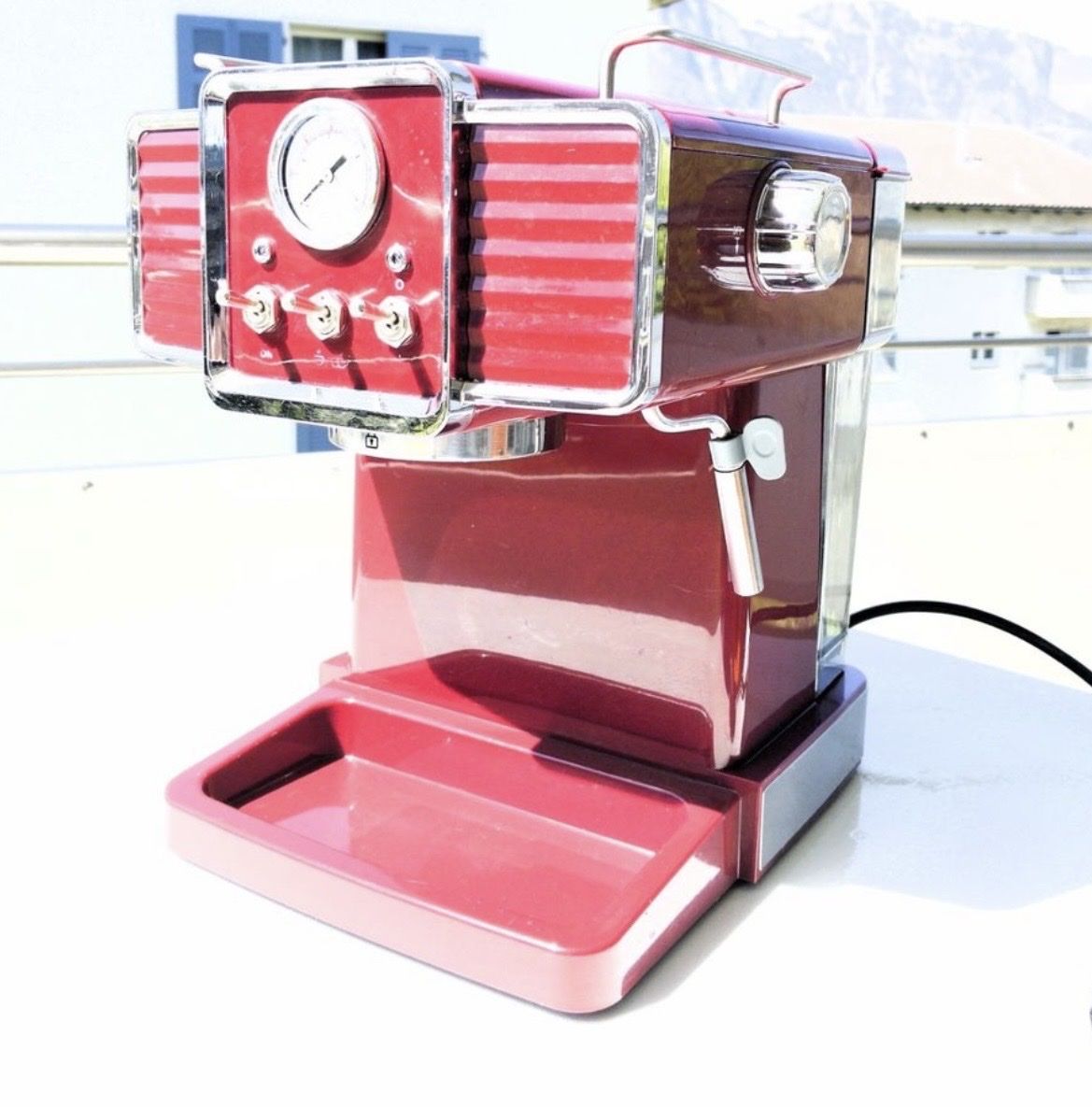 Macchine per caffè & Macchine per espresso: Klarstein Espressomaschine Gusto Classico - Rot Top! – Usato da Wettingen venduto da rog_fhz5 2