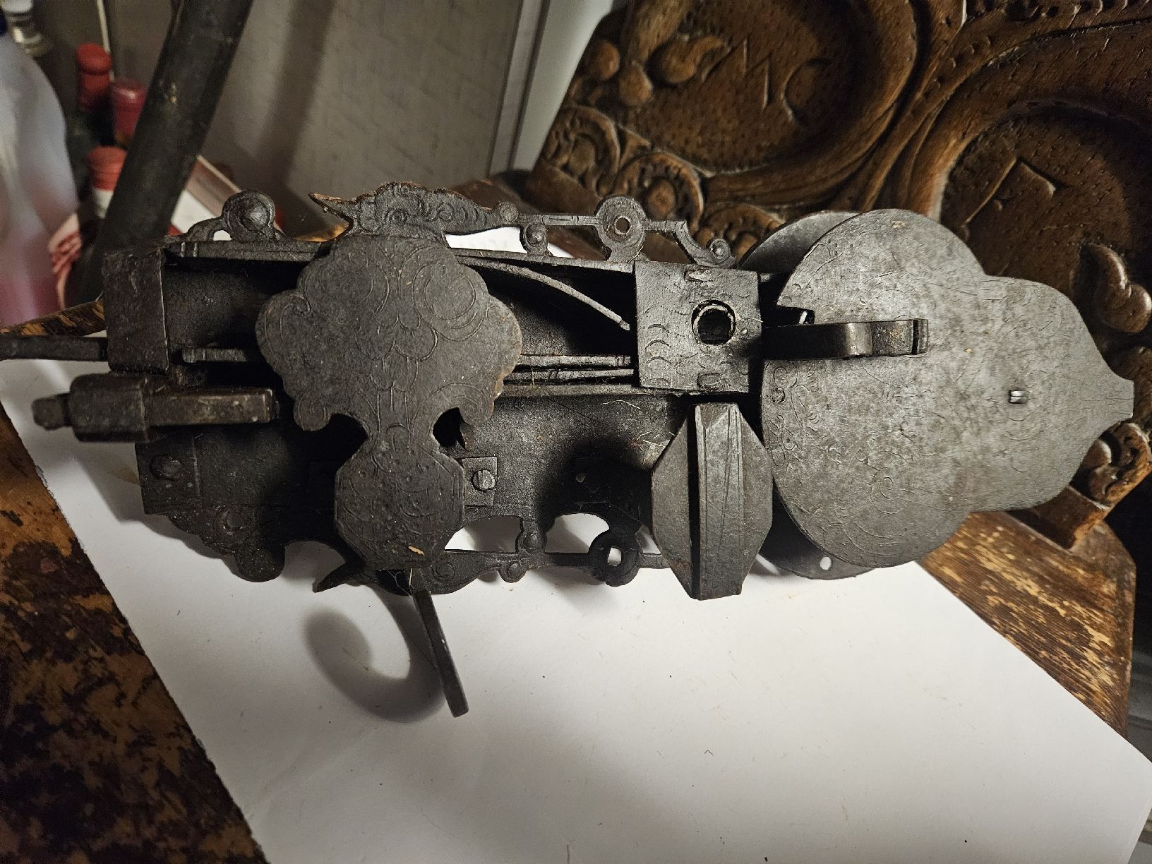 Lucchetti: türschloss ntik museum – Difettoso da Schwellbrunn venduto da Rosaroterpanter