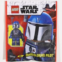 LEGO POLYBAG PAPERBAG STAR WARS MANDALORIAN PILOT Minifigur