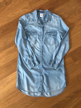 Coole Jeansbluse/kleid Gr. 36 - NEU