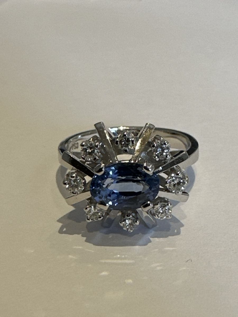 Anelli: ring 750/18ct. 5.99gr. G53 (6) – Usato da Baar venduto da julupa10