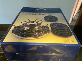 Fondue Bourguignonne/Chinoise Set - Neu & Komplett!