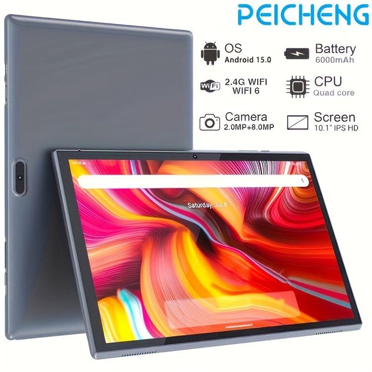 Tablet 10 Zoll Android 15 32GB RAM WiFi 6 Touchscreen IPS 3G (Neu und ...