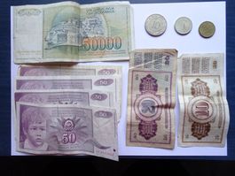 Alte Jugoslawische Dinar