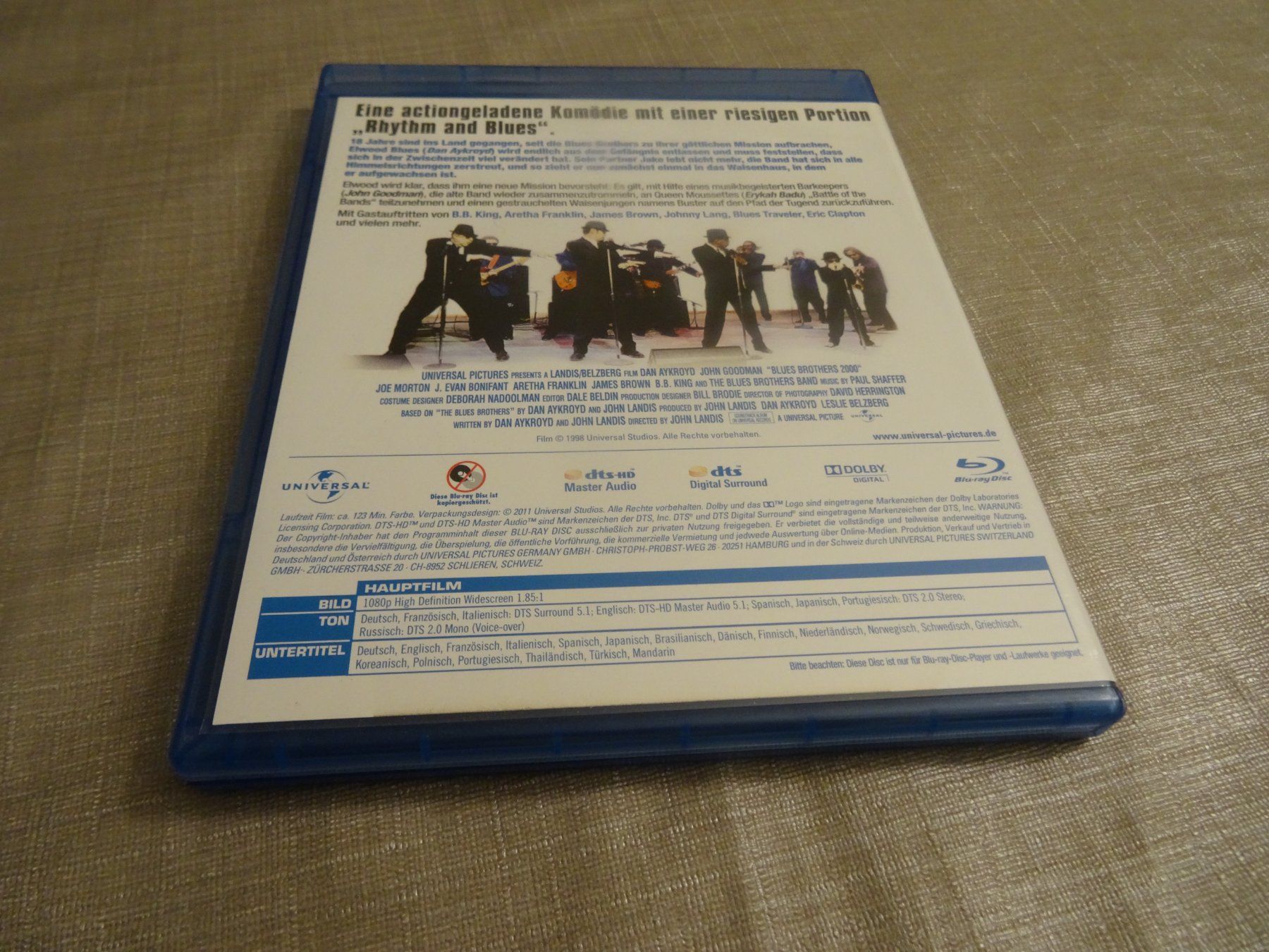 Tutti i DVDs: Blues Brothers 2000 - Blu-Ray – Usato da Olten venduto da Disc-Verkauf 2