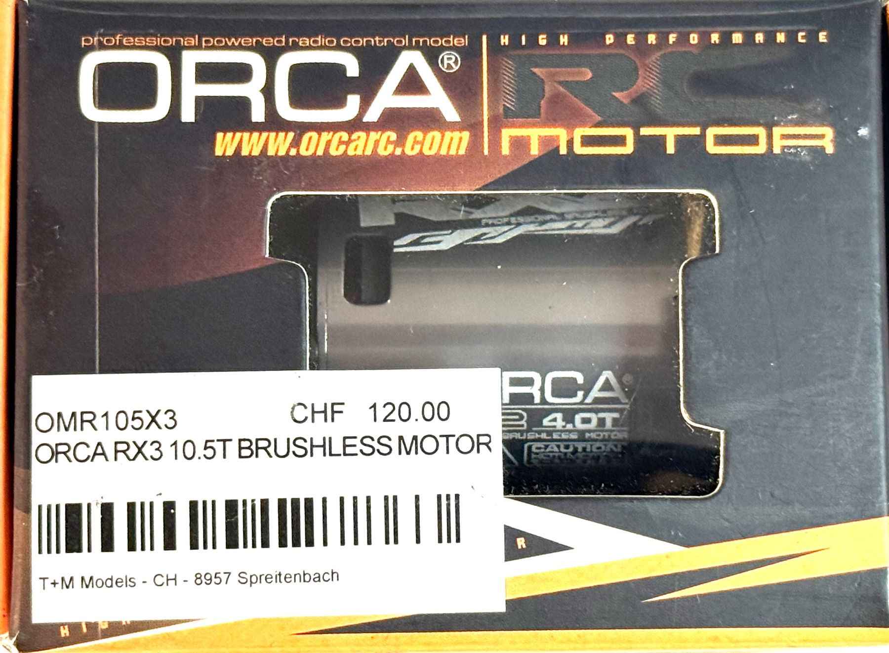 Modellismo RC: MOTEUR ORCA RX3 10.5T – Usato da Yverdon-les-Bains venduto da Fijo-rc