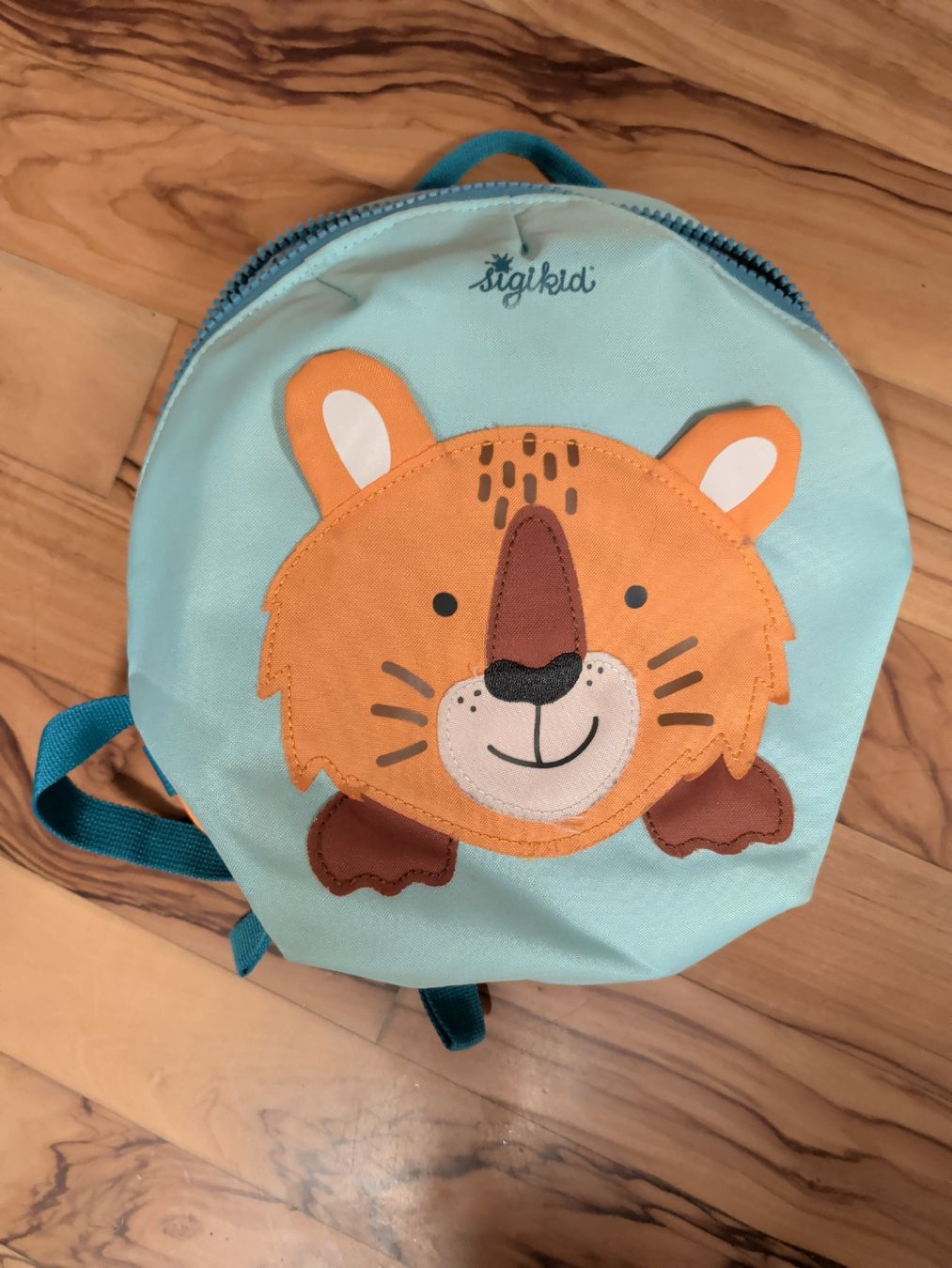 Sacs & sacs à dos: Sigikid backpack lion motif light blue good condition – D'occasion à Zürich par mitkodm
