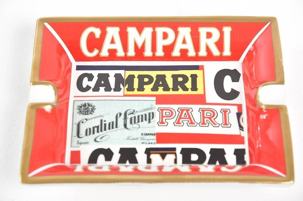 Portacenere: Bruno Munari Campari Aschenbecher – Usato da Zürich venduto da IndividumCH 1