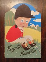 English Needles Vintage Nadelset Wolle Deko Nähen