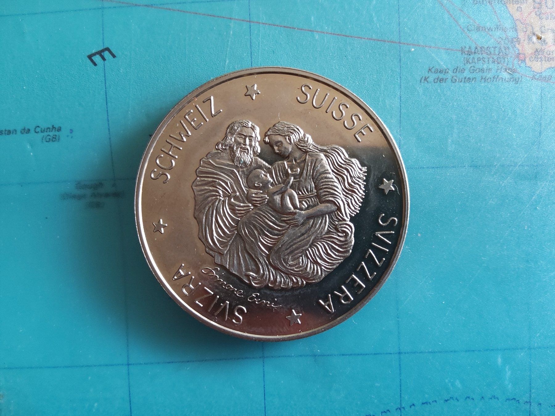 Toutes les monnaies: 5 Ecu Schweiz 1995 – D'occasion à Bischofszell par Joachim-115