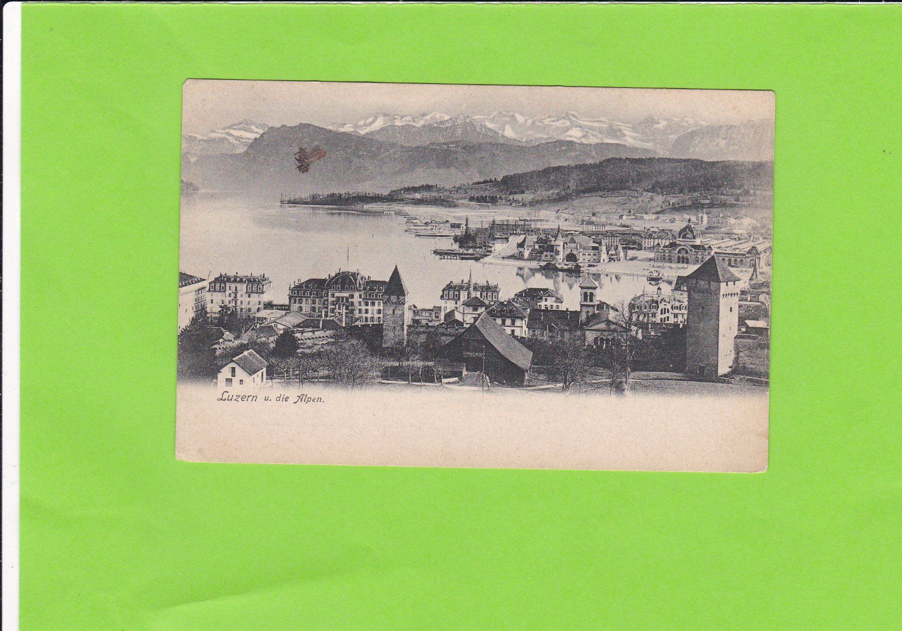 Cartoline postali: Luzern und die Alpen – Usato da St. Peterzell venduto da neckertal