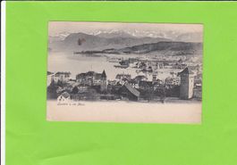 Luzern und die Alpen