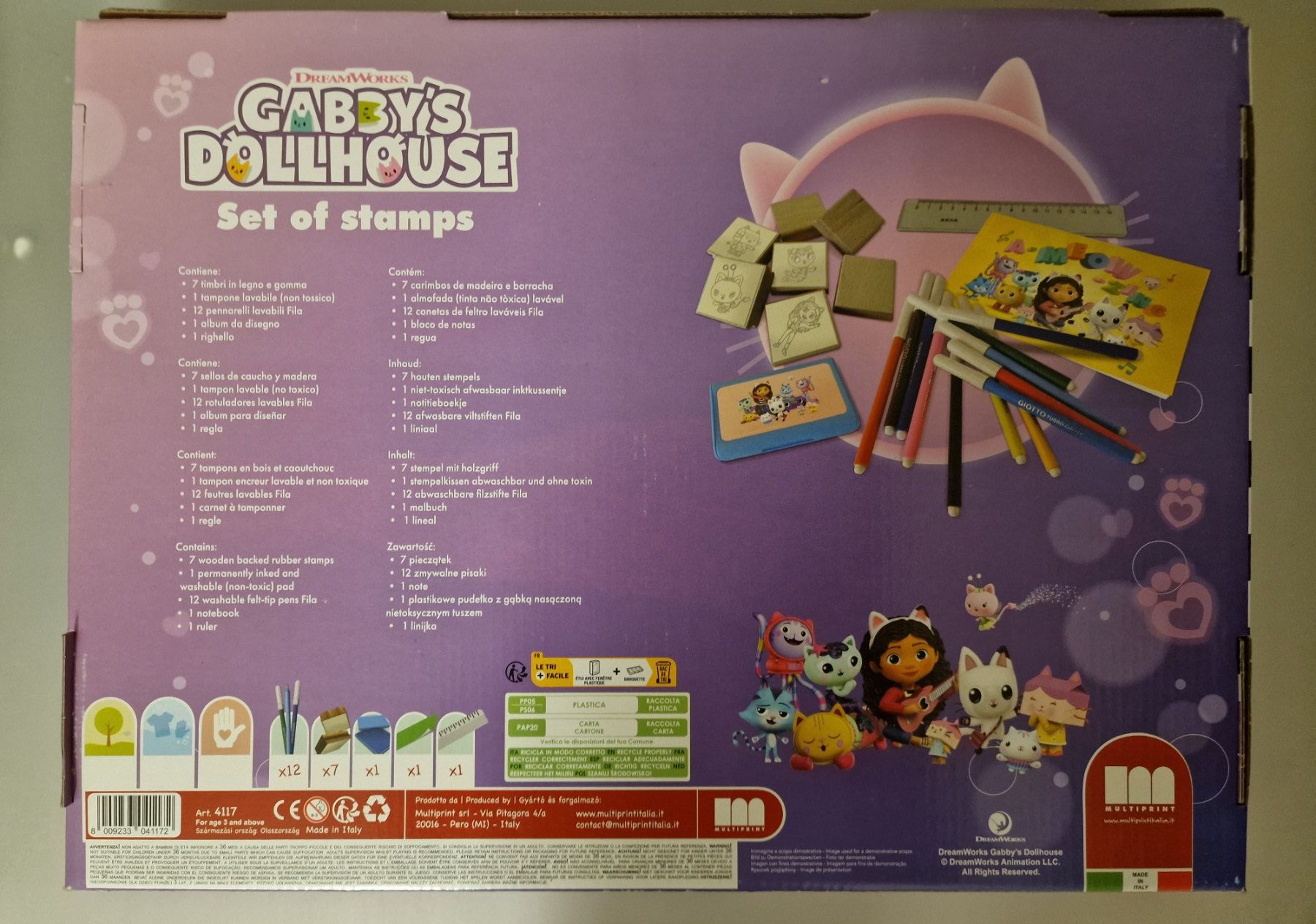 Kit bricolage: Gabby's Dollhouse Stempelset Neu – Nuovo e nell'imballaggio originale da Oberuzwil venduto da aseinkaufswelt 1