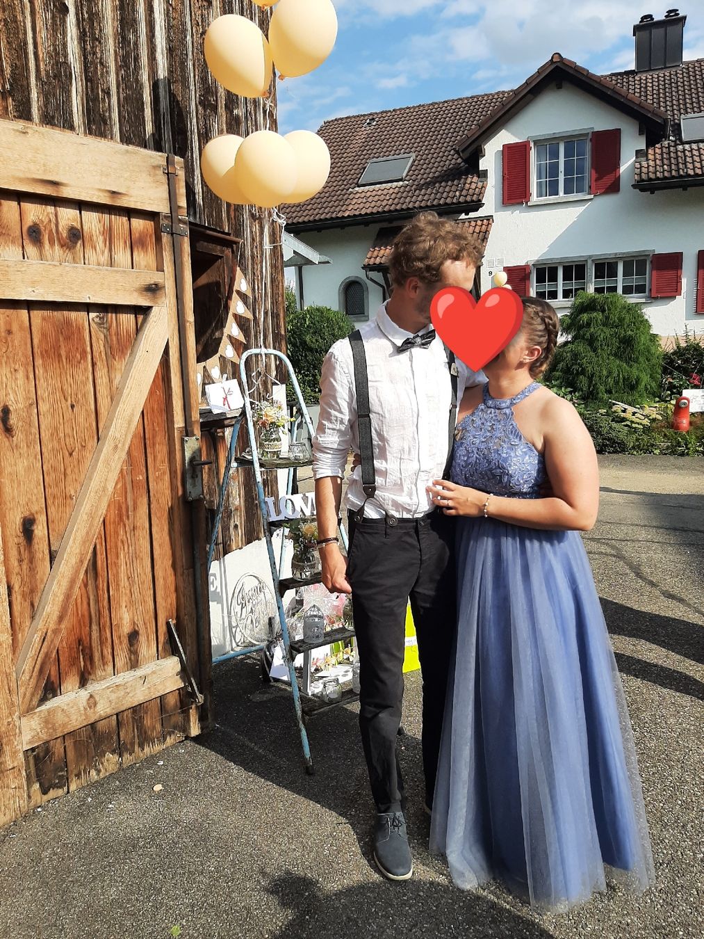 Kleider: Abendkleid blaugrau – Gebraucht aus Bremgarten AG von Tabea1108