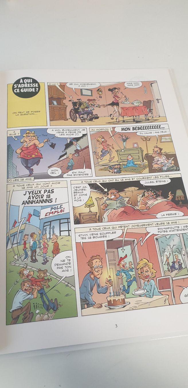Fumetti: BD Le guide des 18 ans  – Usato da St-Sulpice VD venduto da Miwix 3