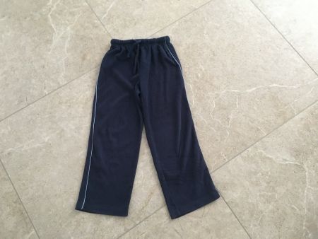 Unisex Fleece Trainerhose  Gr. 128