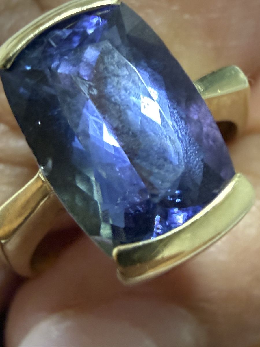 Anelli: Ring Gold 18k mit Tansanit – Usato da Oberhof venduto da RealStone 5