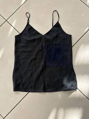 Top pour femme en soie 