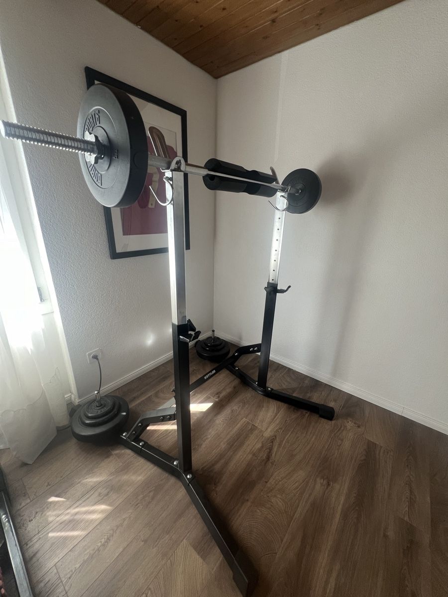 Manubri & Pesi: Kettler Vector - Langhantelablage – Nuovo (secondo la descrizione) da Herisau venduto da lifestyleenjoy