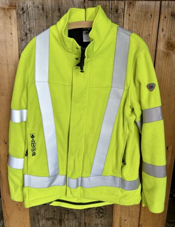 «Elektriker» Fleece Jacke BP HI VIS Gr.M