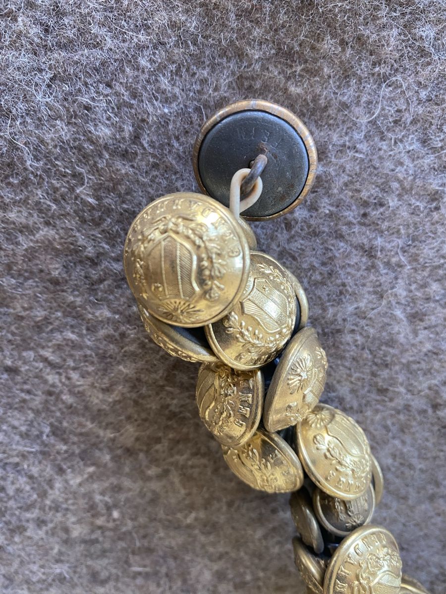 Uniformi: Boutons dorés vintage Gendarmerie  – Usato da Lausanne venduto da Csamadhi 6