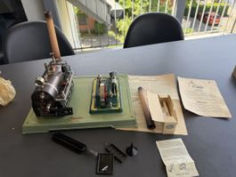 Fleischmann Dampfmaschine 122/4 mit Zubehör