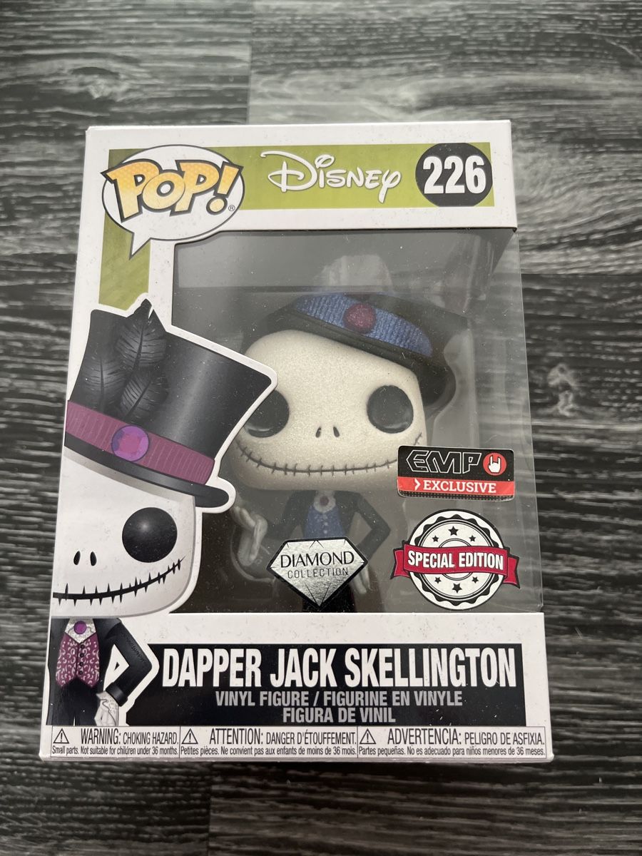 Funko Statuette: Funko Pop! Disney - Jack Skellington Dapper – Usato da Yverdon-les-Bains venduto da vin_95zk