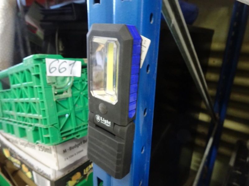 Lampade: ultrahelles LED Arbeitsleuchte – Nuovo e nell'imballaggio originale da Necker venduto da liq24 7