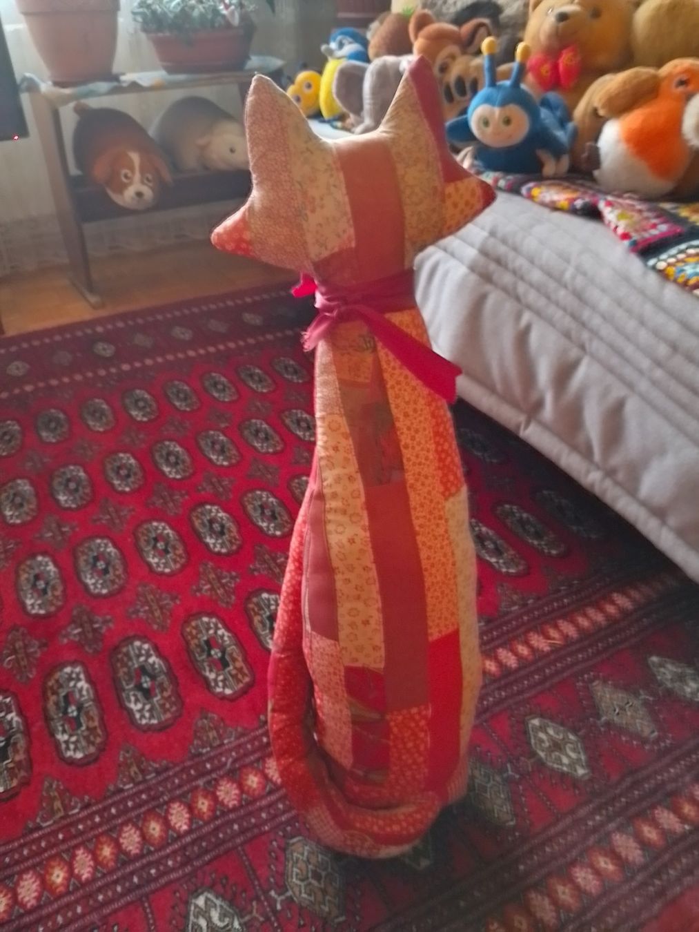 Tutte le decorazioni: 1 chat peluche rouges – Nuovo (secondo la descrizione) da yverdon-les-bains venduto da polochristophe 1