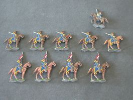 Zinnfiguren: Russische Husaren (1808 - 1814)