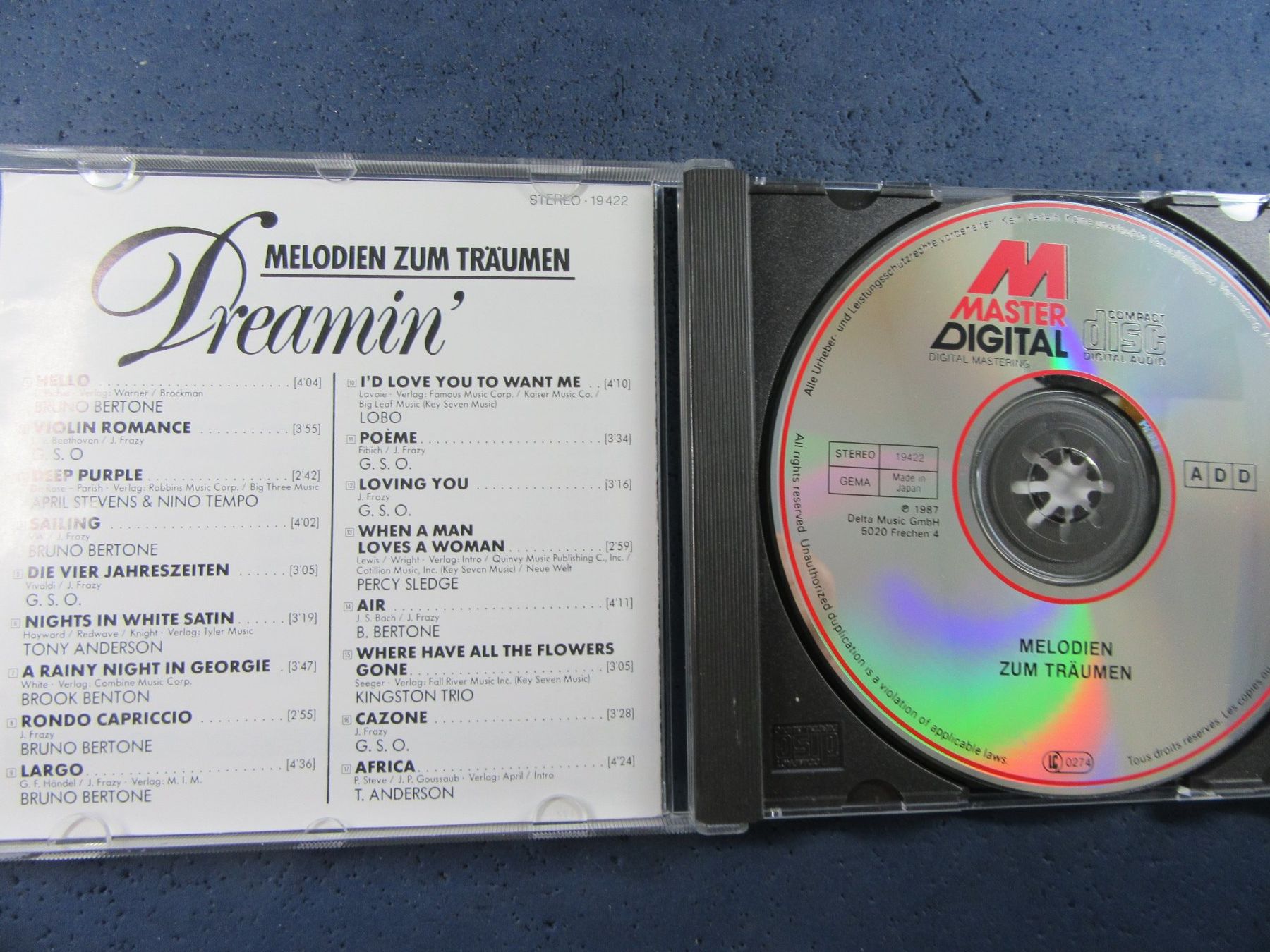 CD: DREAMIN' MELODIEN ZUM TRÄUMEN CD – Usato da Ettingen venduto da Hausi4711 2