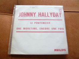 JOHNNY HALLYDAY SINGLE RARE !ENVOI EN SUISSE UNIQUEMENT !!