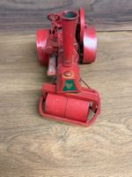 Vintage rote Strassenwalze, Metall, Deko, Sammlerstück