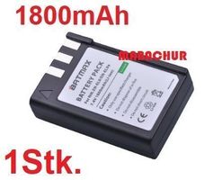 1x EN-EL9 AKKU FÜR NIKON POWER 1800mAh