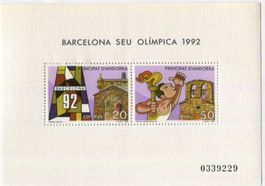 Block "Olympische Spiele". Andorra.
